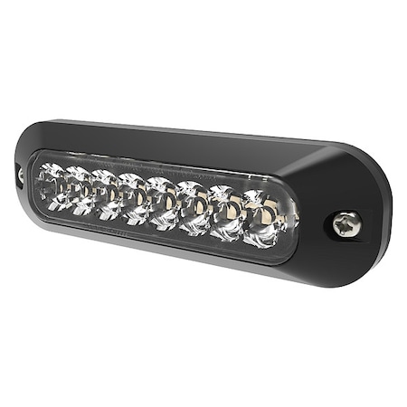 Warning Light, LED, Amber/Clear MPN:ED3744AC