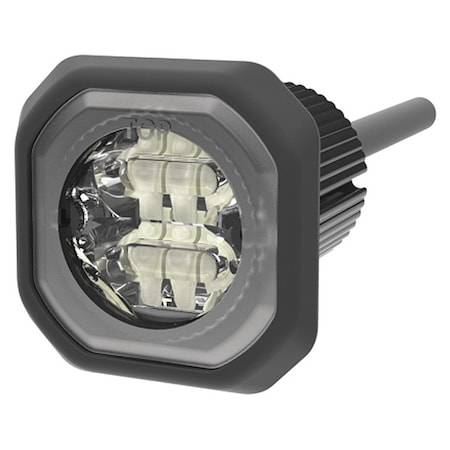 Strobe Light, LED, 12-24V DC, Variable FPM, Not Applicable Dia., Bracket MPN:ED9040W