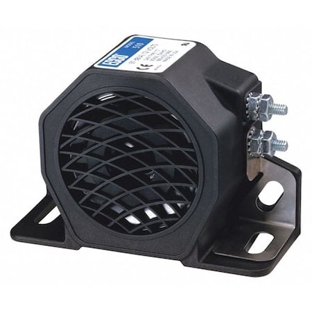 Back Up Alarm, Black, 2-13/16