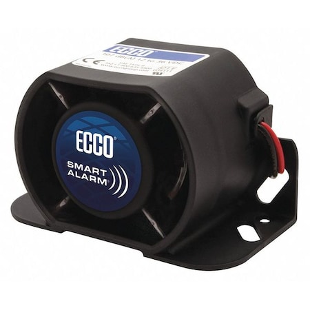 Back Up Alarm, Black, 3-7/64