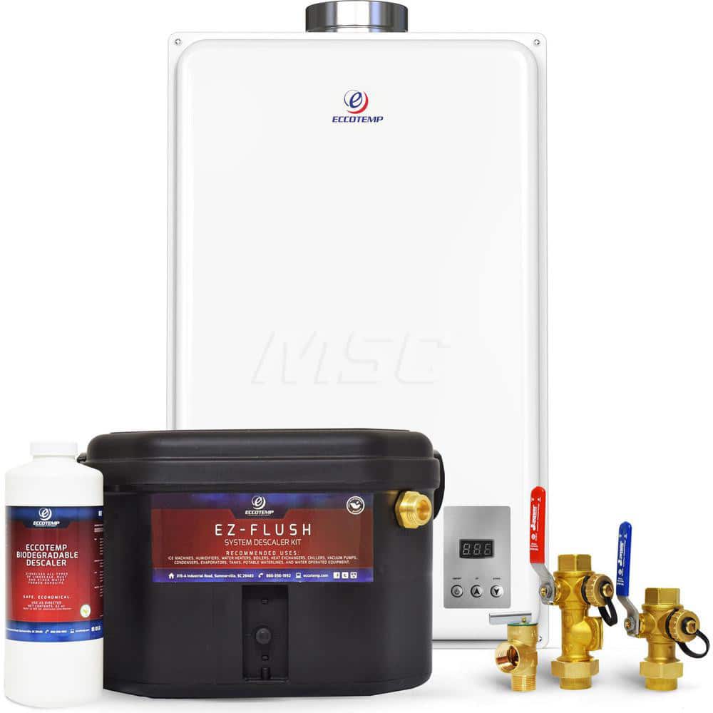Gas Water Heaters, Inlet Size (Inch): 3/4 , Commercial/Residential: Residential , Fuel Type: Liquid Propane (LP) , Pilot Light Window: No , Tankless: Yes  MPN:45HI-LPS