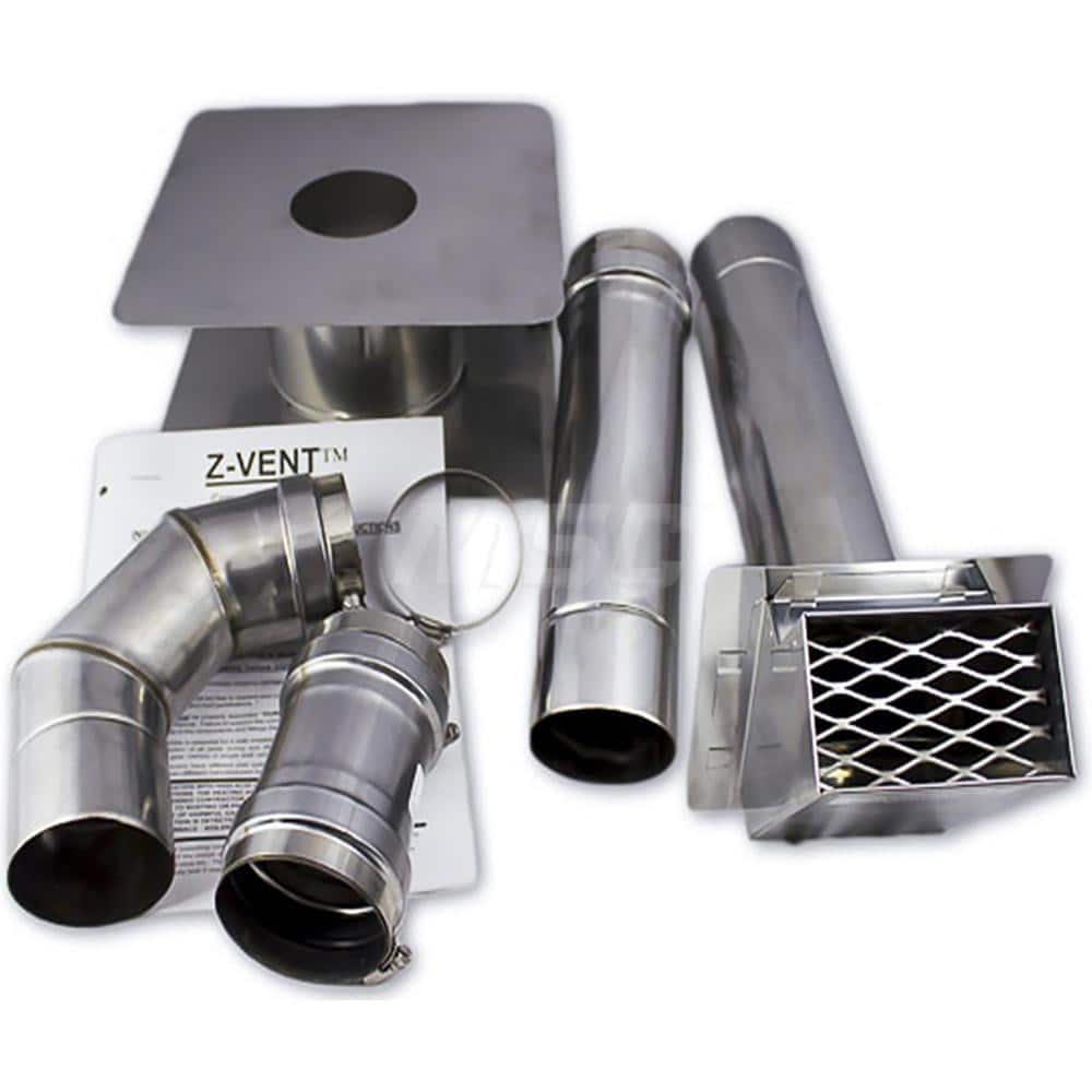 Water Heater Parts & Accessories, Type: Venting Kit , For Use With: Indoor Water Heaters , Contents: Termination Hood, 3