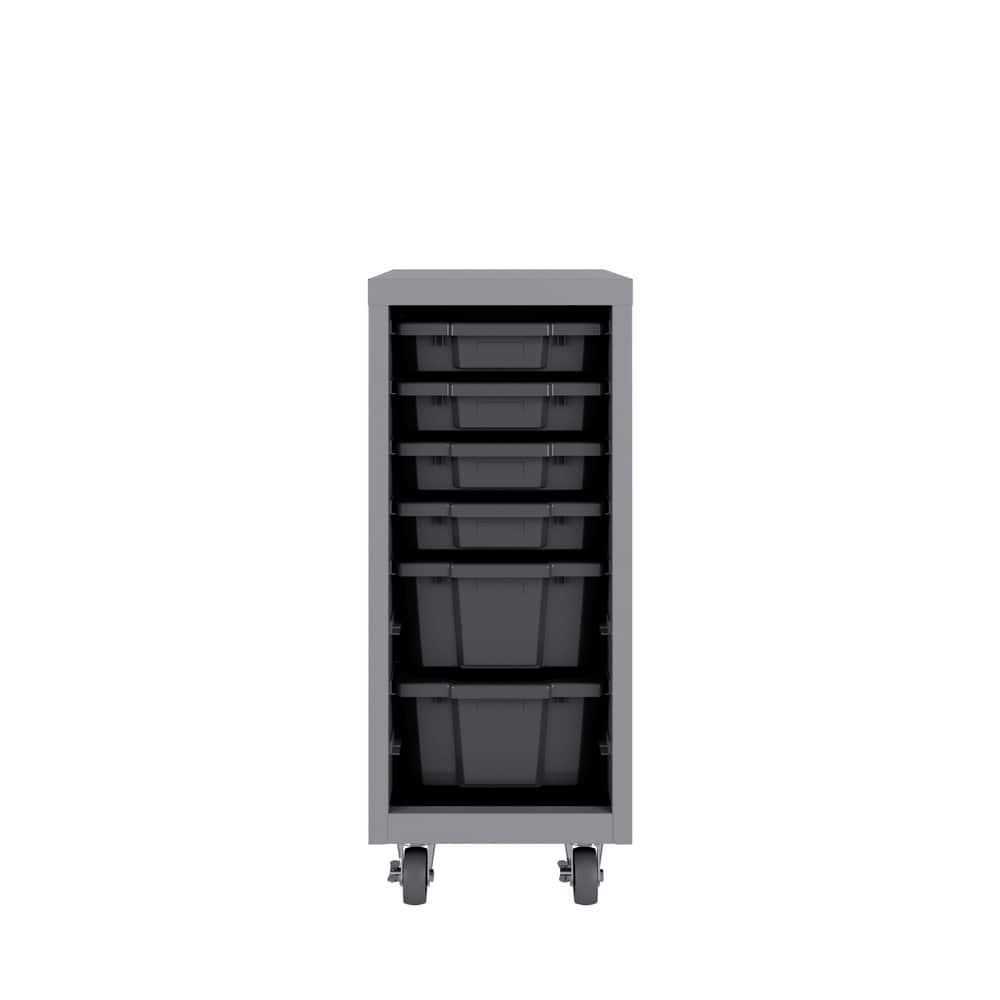 Bin Storage Cabinet: 12 Bins, 30