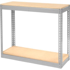GoVets 2 Shelf Heavy Duty Boltless Shelving Starter 42