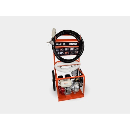 Fire Pump, 5-1/2 hp, Hose, 49.5