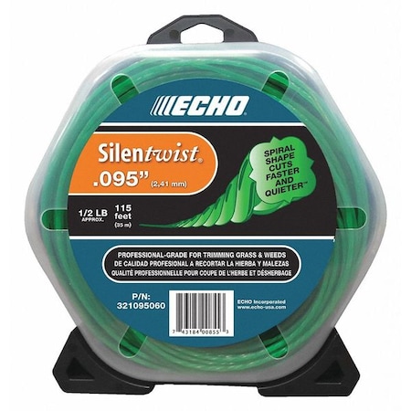Trimmer Line, 80 ft. L, 0.095