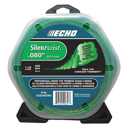 Trimmer Line, 320 ft. L, 0.080