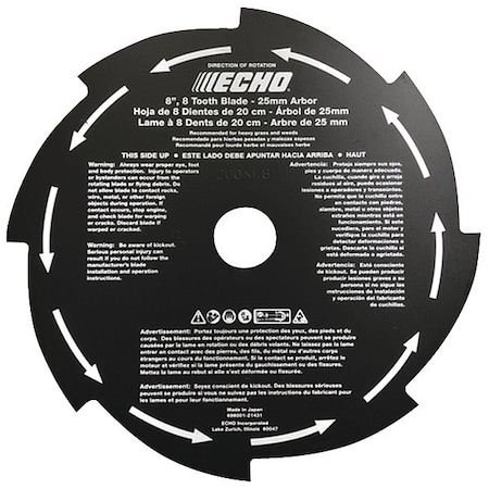 Grass/Weed Blade, 8 In. Dia MPN:69600121431