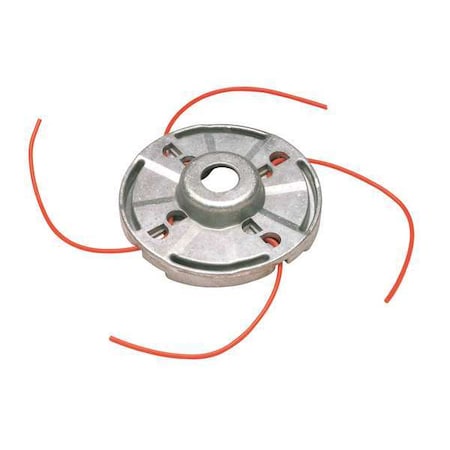 Aluminum Trimmer Head, 6 In. Dia. MPN:99944200220