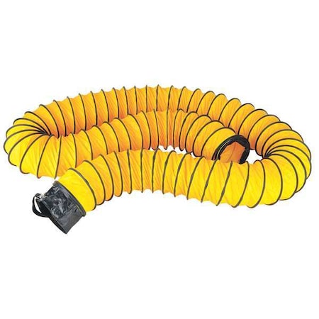 Vent Duct, 8 1/2 In Dia. x 15 ft, Ylw MPN:FDT-21624046BR