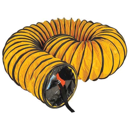 Vent Duct, 12 In Dia. x 16 ft, Ylw MPN:FDT-30534005BB