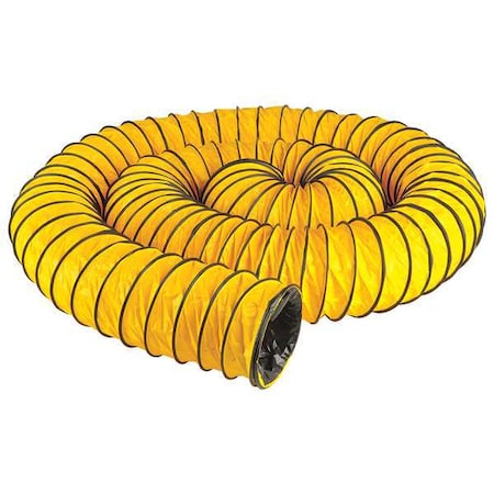 Vent Duct, 12 In Dia. x 33 ft, Ylw MPN:FDT-30534010BB