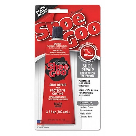 Adhesive, Shoe GOO® Series, clear, 1 to 3 day Full Cure, 10.2 oz, Cartridge MPN:110212