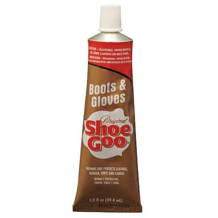 Hot Melt Adhesive, Shoe GOOR Series, Clear, 1 to 3 day Full Cure, 2 oz, Tube MPN:110610