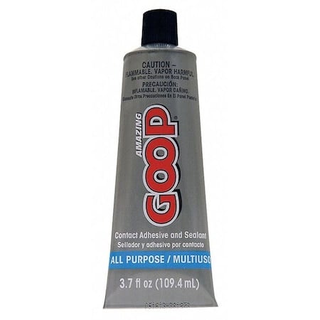 Adhesive, Amazing Goop Series, Clear, 3.7 oz, Tube MPN:140211