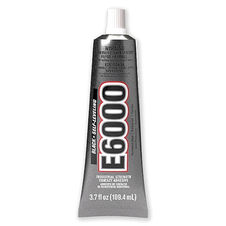 Construction Adhesive, E6000 Series, 3.7 fl oz, Tube MPN:800631