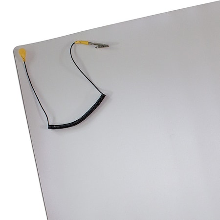 Dissipative Table Mat, 2 x 2 ft, w/Strap MPN:900-116