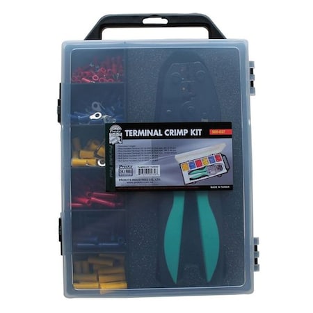 Vinyl Wire Termination Kit 176 Piece w/Tool MPN:500-037