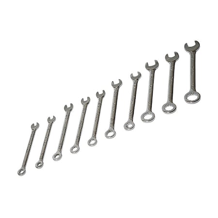 Combo Wrench Set, Steel, 2-3/4 to 4 in. MPN:900-070