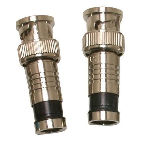 BNC Connector, RG59/U, PK100 MPN:705-008-BK
