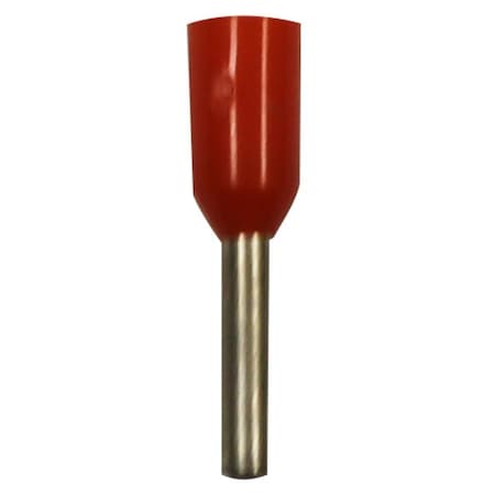 Wire Ferrule, Orange, 20 AWG, 6mm, PK500 MPN:701-008