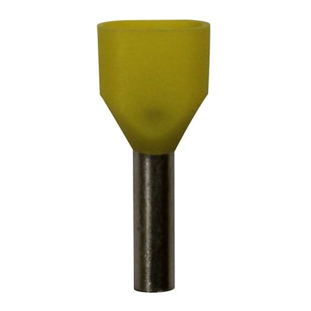 Wire Ferrule 100PK, Yellow, Dual, PK100 MPN:701-015-100