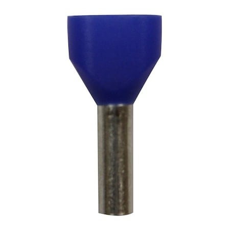 Ferrule, 100PK, Blue, Dual, PK100 MPN:701-018-100