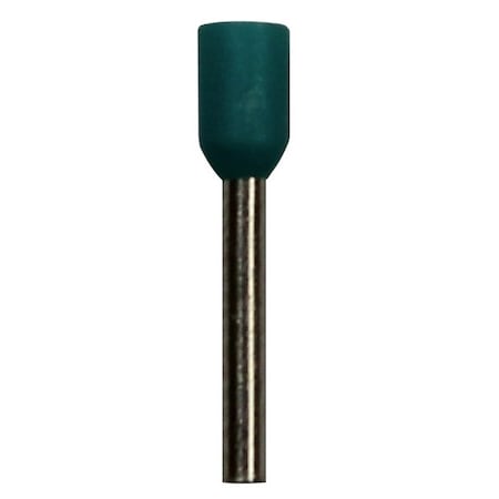 Wire Ferrule, Turquoise, 22 AWG, PK500 MPN:701-027