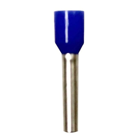 Wire Ferrule, Blue, 14 AWG, 12mm, PK500 MPN:701-034
