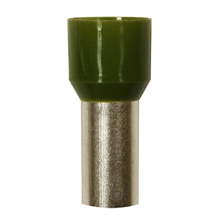 Wire Ferrule, Olive, 1/0 AWG, 20mm, PK25 MPN:701-046