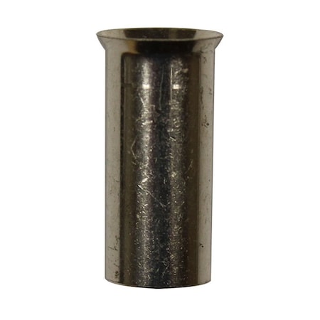 Wire Ferrule, Uninsulated, 1 AWG, PK100 MPN:701-081