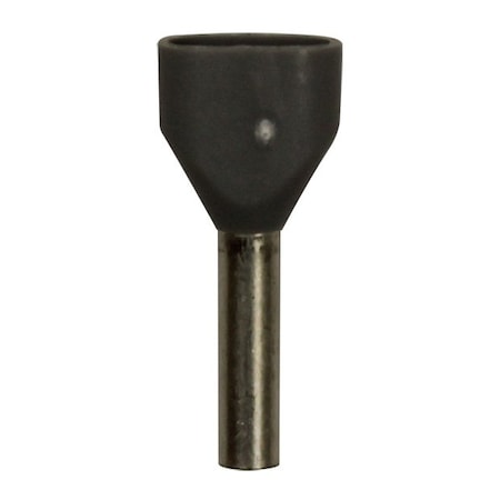 Ferrule, 100PK, Gray, Twin, PK100 MPN:701-089-100