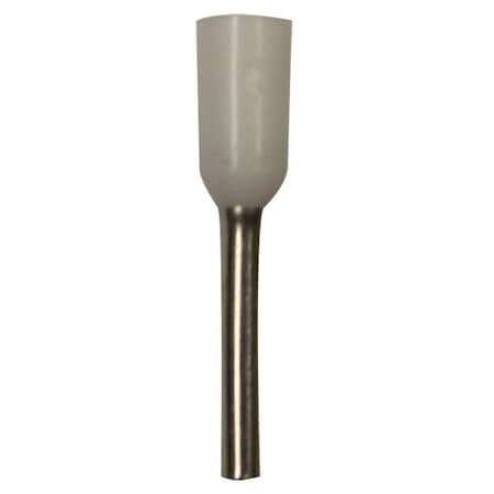 Wire Ferrule, White, 20 AWG, 8mm, PK500 MPN:701-097