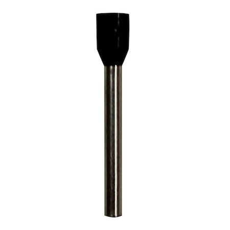 Wire Ferrule, Black, 16 AWG, PK100 MPN:701-101-100