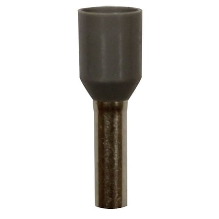 Wire Ferrule, Gray 14 AWG, PK100 MPN:701-102-100