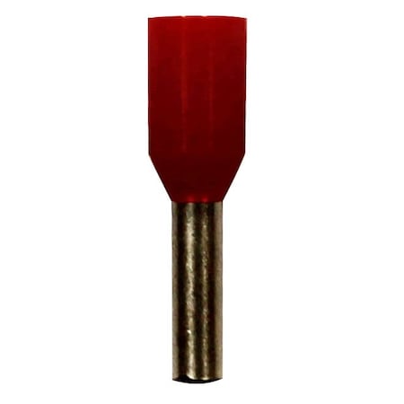 Wire Ferrule, Red 18 AWG, PK100 MPN:701-132-100