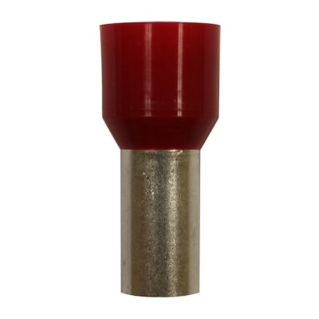 Wire Ferrule, Red, AWG 2, 16mm Bar, PK25 MPN:701-137