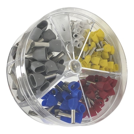 Wire Ferrule Assortment Pack, Twi, PK265 MPN:701-997
