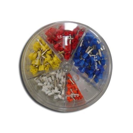 Wire Ferrule Assortment Pack, 20, PK400 MPN:701-998