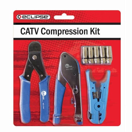 CATV Compression Tool Bundle MPN:902-340