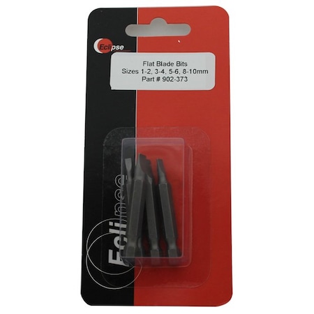 Slotted Power Bit Set, 1 15/16