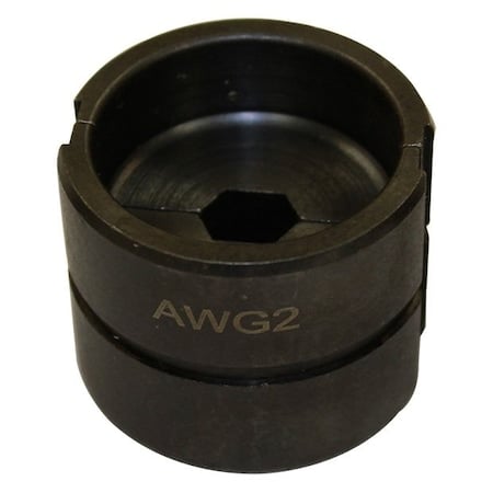Replacement Die, 2 AWG MPN:902-484-DIE-AWG2