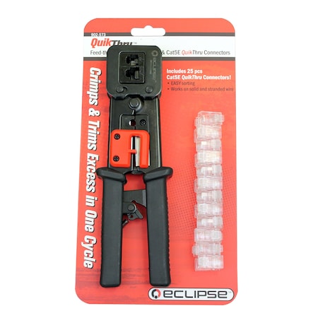 QuikThru Bundle, Tool and Cat5e Connector MPN:902-573