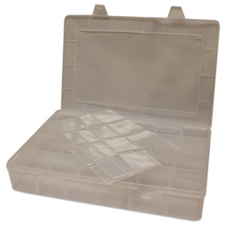 Compartment Storage Box with 2.5 in H x 9 in W MPN:902-497