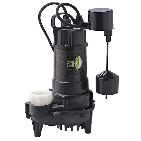 Cast Iron Sump Pump, Vertical Swtch 3/4HP MPN:ECD75V