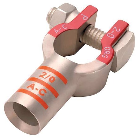 Battery Terminal, Straight, 2/0 ga., PK5 MPN:058424-1