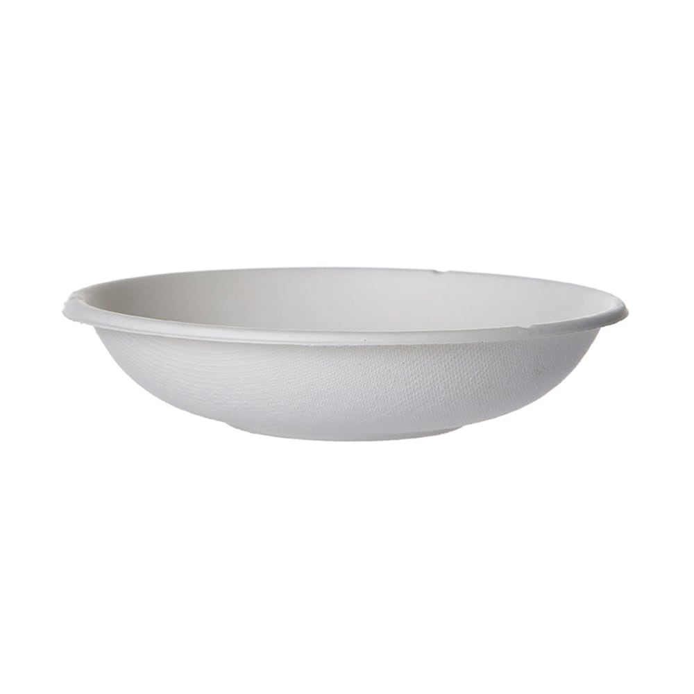 Eco-Products Vanguard Sugarcane Coupe Bowls, 12 Oz, White, Pack Of 800 Bowls MPN:EP-BL12-CNFA