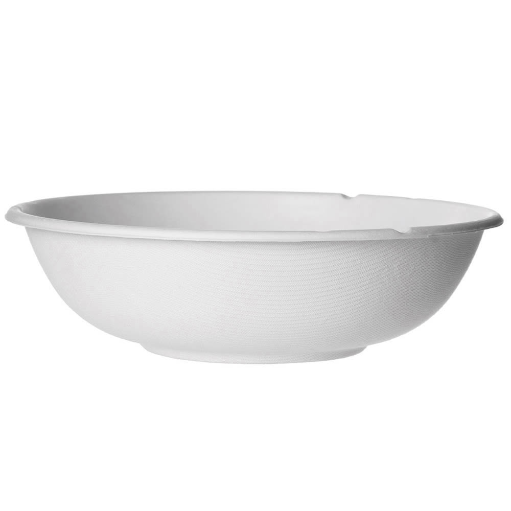 Eco-Products Vanguard WorldView Sugarcane Coupe Bowls, 32 Oz, White, Pack Of 400 Bowls MPN:EP-BL32-CNFA