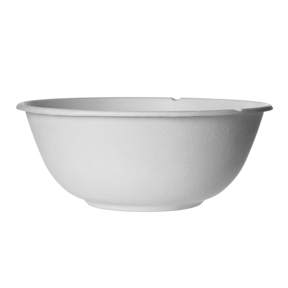 Eco-Products Vanguard WorldView Sugarcane Coupe Bowls, 46 Oz, White, Pack Of 400 Bowls MPN:EP-BL46-CNFA