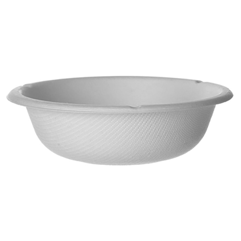 Eco-Products Vanguard Regalia Lined Sugarcane Bowls, 6 Oz, White, Pack Of 1, 800 Bowls MPN:EP-BL6NFA